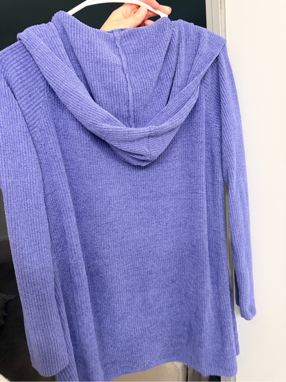 Barefoot Dreams Cozychic Ultra Lite Santa Monica Open Front Cardigan Large - Picture 3 of 3